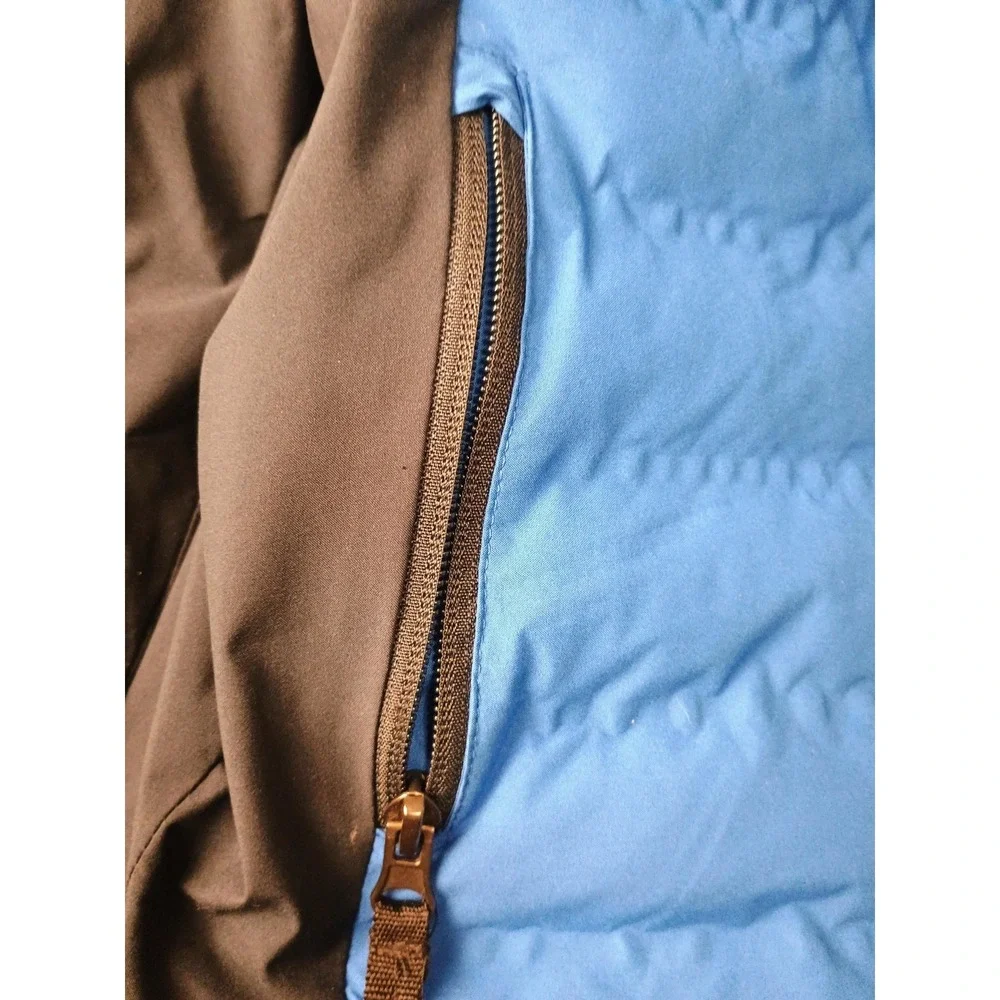 Gerry Jacket Kids XS 5/6 Blue Black‎ Hooded Puffer Full Zip Insulated Winter